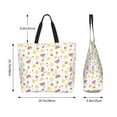 thumbnail image 5 of Kdxio Watermelon And Lemon Casual Tote Bags Women Big Capacity Shoulder Bag for Women Travel Shoulder Bags Handbags, 5 of 8