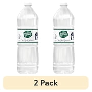 (2 pack) Poland Spring Maine Spring Water, 1 Liter, Single Plastic Bottle
