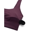 thumbnail image 5 of Top CRZ YOGA Butterluxe con escote en U y espalda abierta morado XL, 5 of 5