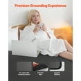 thumbnail image 4 of VEVOR Grounding Mat, 54 x 78 in Anti-Slip PU Leather Earthing Mat, with 15 Feet Grounding Cord, Grounding Pad for Sleep, Boost Energy, Improve Sleep, Reduce Anxiety at Home Office or Work, 4 of 9