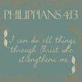 thumbnail image 2 of Greene, Taylor 20x20 White Modern Wood Framed Museum Art Print Titled - Philippians 4-13 New, 2 of 4