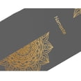 thumbnail image 3 of Eco Friendly Exercise Yoga Mat, Luxurious Non-Slip Lotus Alignment Lines Pattern Made of Natural PU Rubber Mat Exercise Equipment for Home Workout(72*27"), 3 of 6