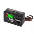 thumbnail image 1 of DC830V Voltmètre Numérique LED avec Ports de Charge Doubles Pratiques, 1 of 9