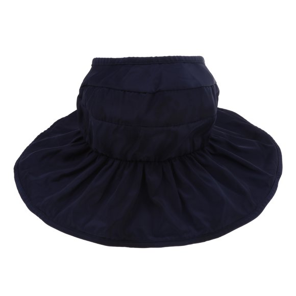 Gorra De Visera Para Niños Gorra De Playa Sombrero De Ala Ajustable Azul