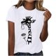 thumbnail image 2 of Xuyuer Women Plus Size T Shirts Short Sleeve Round Neck Casual Graphic Tee Tops, 2 of 6