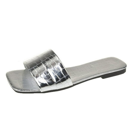 

FNFYFH Prime Deals Bunion Sandals For Women Dressy Comfort Bunion Corrector Flat Shoes Flat Sandals for Women Comfortable Orthopedic Toe Ring Slides Flip Flops