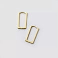 thumbnail image 4 of QQTDFG 925 Sterling Silver Square Rectangle Huggie Hoop Earrings A1354-Rose Gold, 4 of 8