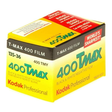Kodak 400 TMAX Professional ISO 400 35mm 36 Exposure Black & White Film 894 7947