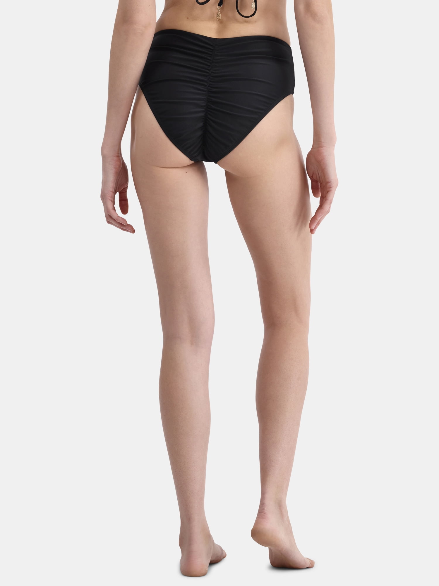 Jessica Simpson Women's High Waist Twist Bikini Bottoms, Sizes XS-XXL