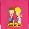 thumbnail image 2 of Beavis & Butthead - USA Fire - Men's Crew Neck Fleece Pullover, 2 of 4