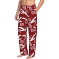 thumbnail image 2 of Daiia Christmas Holiday Pinecone Men's Sleep Pant with Pockets and Drawstring,Pajama Pants-X-Large, 2 of 9