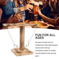 thumbnail image 4 of Large Hook  Game, Wooden Hook  Game 5 Holes Black  for Patio, 4 of 8