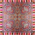 thumbnail image 7 of CAILDANL Silk Like Head Scarf for Women Satin Printed Bandana for Hair Wrapping Fashion Accessory 35 Inch Square Hair Scarf, 7 of 7