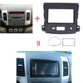 thumbnail image 4 of Navigation Frame Navigation Fascia  Fascia Frame Stereo Fascia Trim Dash Stereo Bezel 2Din Stereo  Fascia DVD Audio Navigation Panel Frame Fit For  Outlander 2008-2012, 4 of 8