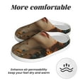 thumbnail image 6 of Disketp Whimsical Flower Crown Maiden Women's Men's Slippers Plush Slip-On House Slipper for Winter Indoor Soft Cushion Non-slip Fluffy Slides Slippers-39/40, 6 of 7