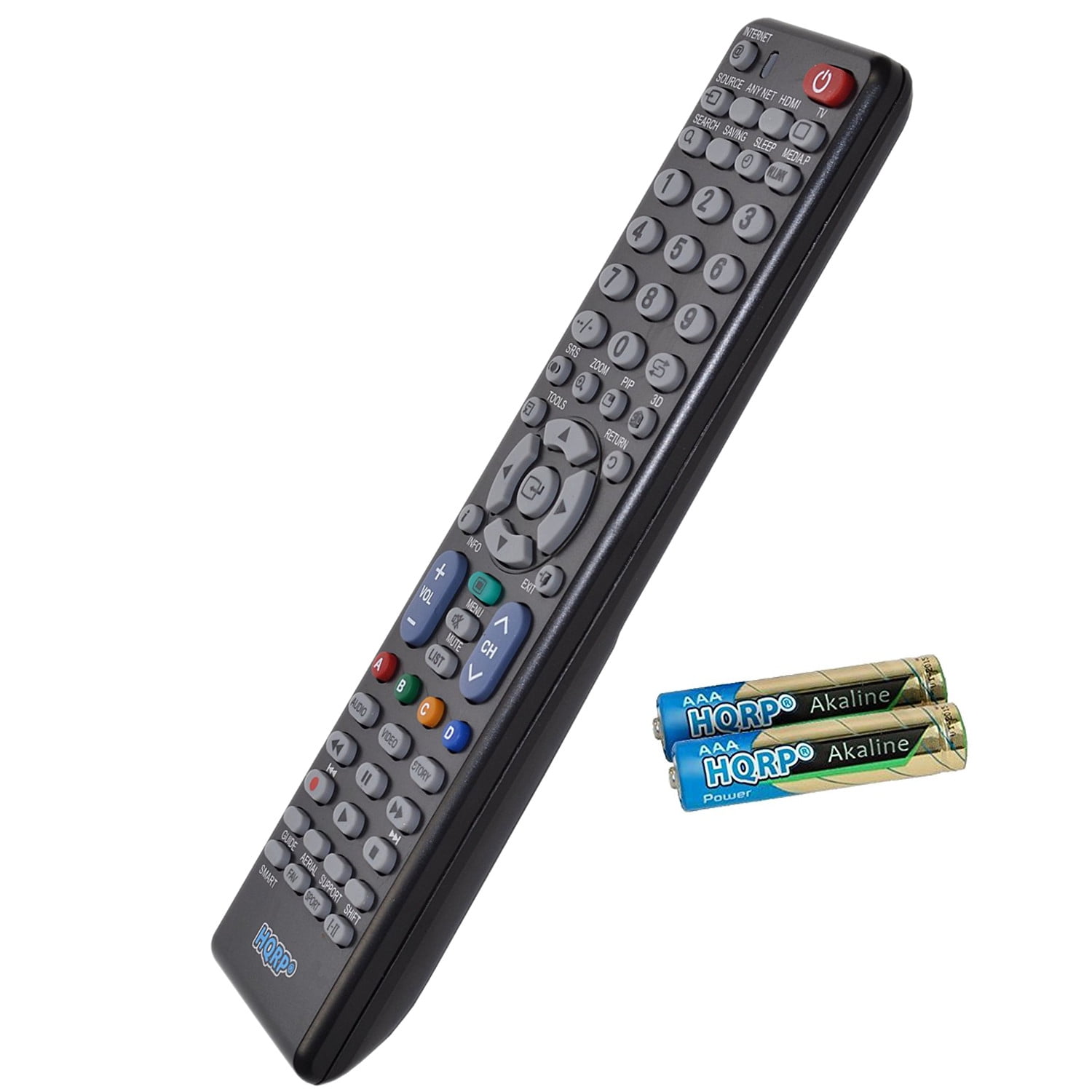 HQRP Remote Control Works with Samsung HPR5072, HPR6372, HPR8082, HP