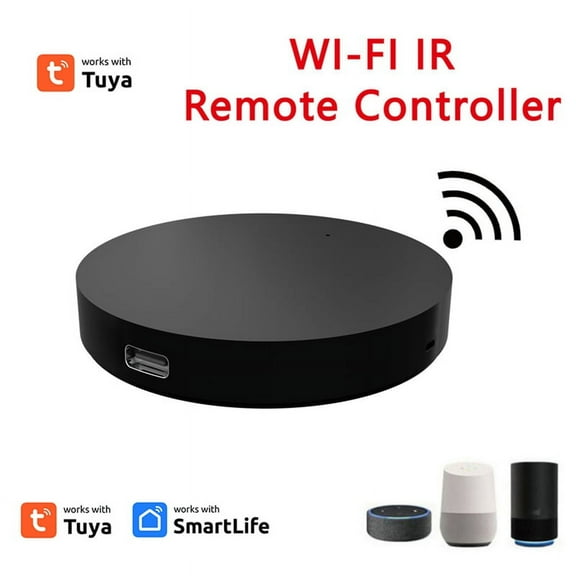 Tuya WiFi IR Remote Control for Smart Home TV DVD AUD Air Condition Voice Control Works with Home
