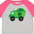 thumbnail image 4 of Inktastic St Patricks Day Irish Clover Dump Truck Childs Boys Toddler T-Shirt, 4 of 5