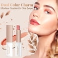 thumbnail image 4 of SIfdSeng Glamorouz Gradient Eyeshadow Stick Gradient Two-Colors Eye Shadow Stick Matte Green Eyeshadow, 4 of 8