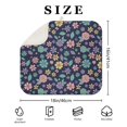 thumbnail image 4 of Pioneer Flower Floral Print Pattern Kitchen Dish Drying Mat 1 Pack, Ultra Absorbent Microfiber Drainer Mat, 16"x18", 4 of 6