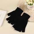 thumbnail image 4 of 2 pares de guantes de medio dedo guantes térmicos de otoño e invierno para mujer Zhivalor BST3040308-1, 4 of 6
