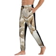 thumbnail image 3 of Kdxio Starfish and Sea Shells Pattern Joggers,Sweatpants for Men with Pockets-Large, 3 of 5