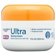 Equate Broad Spectrum Ultra Protection Zinc Sunscreen Lotion, SPF 50, 1 fl oz