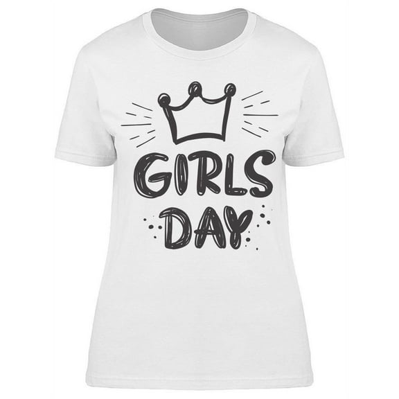 Girls Day  T-Shirt Women -Image by Shutterstock, Female x-Large