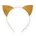 thumbnail image 3 of 3 Oreilles De Chat Paillettes Or Argent Noir Bandeau Bandeau De Cheveux Boucle Pour La Fte Et L'usage Quotidien Noir Et Argent, 3 of 5