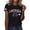 21-Black, variant on ibiyuan America 250 Shirt Anniversary Women T Shirts Pack Crewneck 250 Anniversary Usa Flag Short Sleeve Independence Day Women Shirts Tops for Women