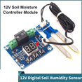 thumbnail image 2 of 5Pcs 12V Digital Auto Watering Module Soil Humidity Sensor Controller Soil Moisture Test Irrigation System Detector, 2 of 5