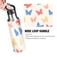 thumbnail image 4 of Yayeee 20oz Insulated Water Bottle Double Wall Stainless Steel with Flip Straw Lid, Red Butterflies, 4 of 7