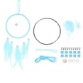 thumbnail image 1 of Kit de Atrapasueños DIY, Suministros para Hacer Atrapasueños, Kits de Atrapasueños Colgantes Estilo 3, Azul Cielo, 1 of 7