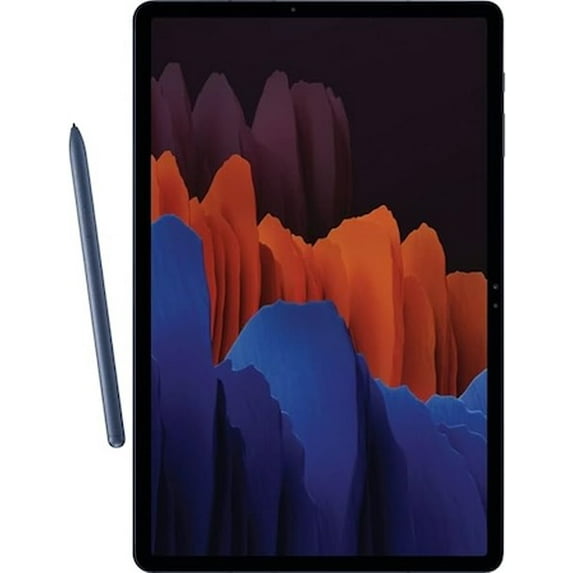 Restored Samsung Galaxy Tab S7 Plus 128GB Mystic Navy (Wi-Fi) S Pen Included - SM-T970NDBAXAR (Refurbished)