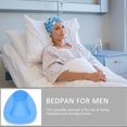 thumbnail image 1 of REOFLYUP Blue Bed Pan for Paralyzed Patients Plastic 1Set for Home Use, 1 of 7