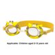 thumbnail image 2 of Goggles Kids Swim Imploudple Gafas de piscina para 2-12 (jirafa), 2 of 6