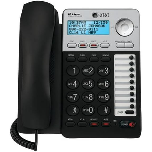 Att 2-Line Speakerphone "Product Category: Corded Phones/Corded Phones"