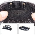 thumbnail image 2 of Lightweight Air Bangs Wig Piece Synthetic Fake Air Bangs Hair Styling Tools, 2 of 6