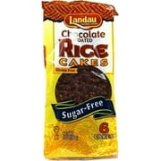 Landau Kosher Rice Cakes Chocolate Coated Sugar Free - 6 Cakes