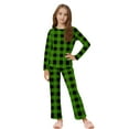 thumbnail image 2 of Conjuntos de blusas y camisas de cuello redondo y manga larga para niños y niñas, moda con rayas bonitas, pantalones suaves de manga larga, traje para niña, pantalones superiores, 2 of 8