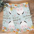 thumbnail image 4 of Easter Bunny Kitchen Towels Set of 2, Water Absorbent Dish Towel, Easter Eggs Spring Farmhouse Wood Grain Teal Blue Decorative Hand Towels - Quick Drying Cloth for Cooking Baking, 18x28 Inch, 4 of 8