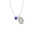 thumbnail image 2 of Delight Jewelry Acrylic 5/16" Royal Blue Heart Best Mom Ever Charm Necklace, 2 of 4