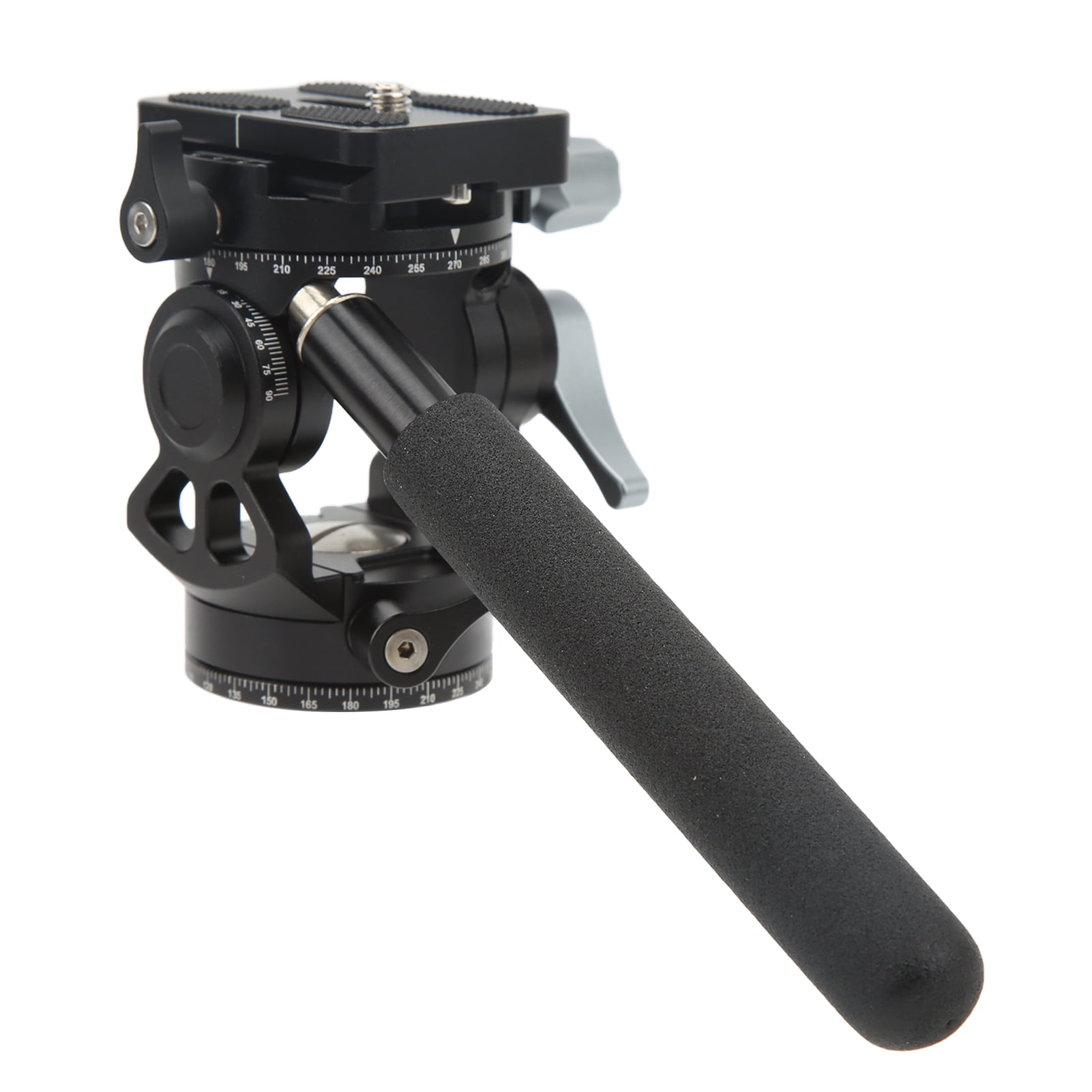 Video Head, Aluminium Alloy Portable Video Tripod Head With Removable