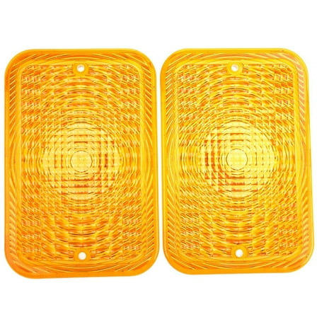 2X Amber Light Lens LVU18745 for John Deere 4024 4045 Tractor 2305 2520 3320