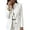 White,#009, variant on Women Blazer Coats Fall Suit Jackets Oversized Office Work Single Button Dressy Oversize,S