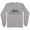 Grey, variant on Skyline Munich Germany Long Sleeve Shirt Unisex Large White