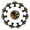 Multicolored 06, variant on 12 Pack Round Glass Drawer Knobs For Kitchen Cabinet With Screws, Colorful Bright Dragonflies Seamless Crystal Diamond Shaped Cupboard Knobs For Kitchen Office Bathroom