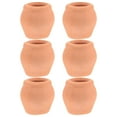 thumbnail image 2 of 6 mini macetas de cerámica de 2,5 cm para suculentas, de terracota, para jardín interior y exterior, decorativas para viveros, 2 of 8