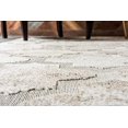 thumbnail image 3 of Unique Loom Trellis Collection Vintage Geometric Transitional Indoor and Outdoor Flatweave Area Rug, 9 x 12 Feet, Ivory/Brown, 3 of 5