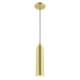 thumbnail image 3 of 46751-12 Livex Lighting Ardmore - 1 Light Pendant in Mid Century Modern Style - 5.13 Inches wide by 16.5 Inches high-Satin Brass Finish, 3 of 10